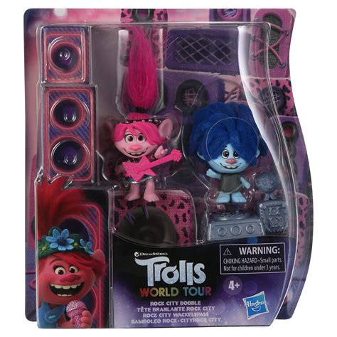 DreamWorks Trolls World Tour Rock City, Poppy and Hard Rock Kid ...