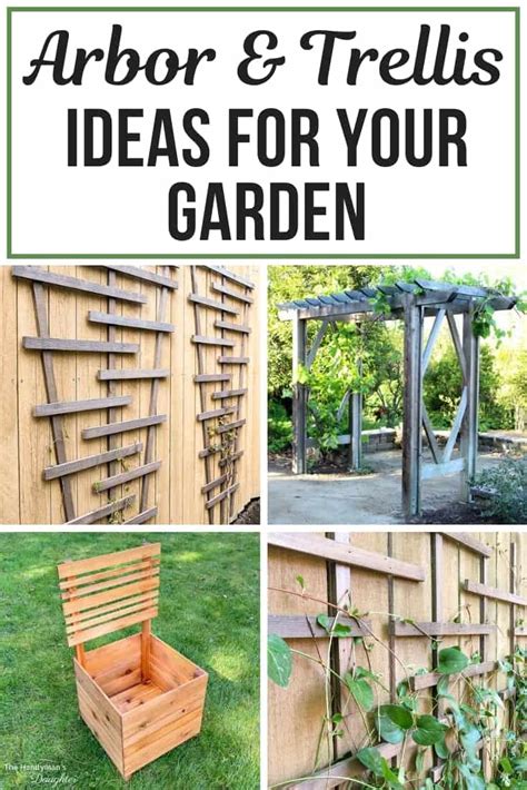 How To Build A Garden Arch Trellis - Garden Design Ideas