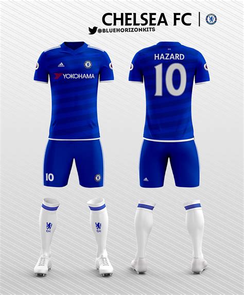 Chelsea FC Home Kit 2016-17 (Adidas)