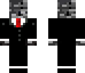 Bedrock Guy In a suit | Minecraft Skin