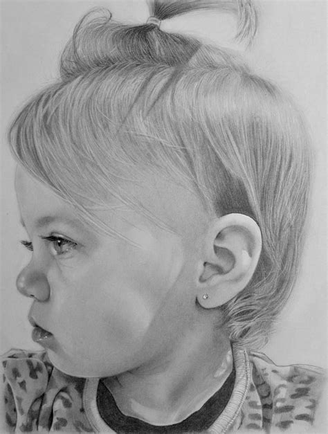 Pencil Drawings Of Babies Faces