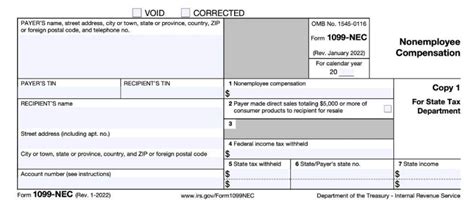 Free Blank 1099 Form 2023 Printable - Blank Printable