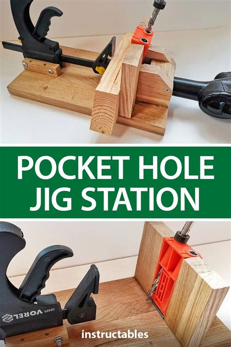 Pocket Hole Jig Station. DIY. Cheap and Simple | Pocket hole jig ...