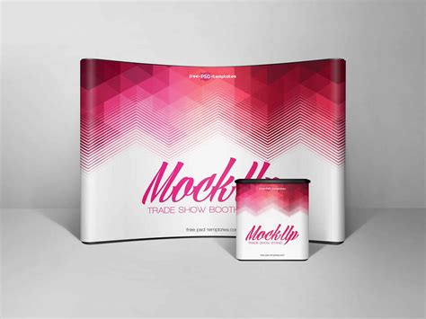 Free Trade Show Booth Mockup (PSD)