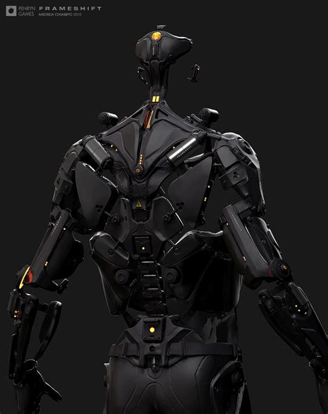 Exoskeleton GIF - FRAMESHIFT GAME CONCEPT ART, Andrea Chiampo | Robot ...