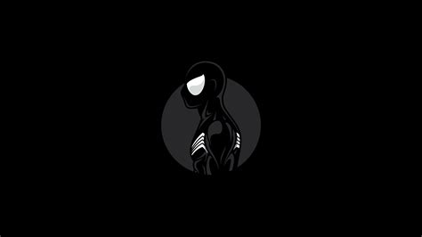 Spiderman Dark Minimalist Art 4k Wallpaper,HD Superheroes Wallpapers,4k ...