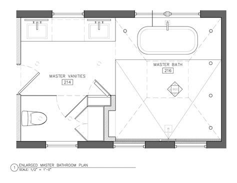 Master Bathroom Floor Plan Ideas | Ann Inspired