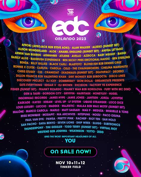 Festival: Electric Daisy Carnival (EDC) – Orlando, Fla. tickets and ...