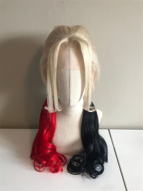 Harley Quinn the Suicide Squad Human Hair Wig | Etsy