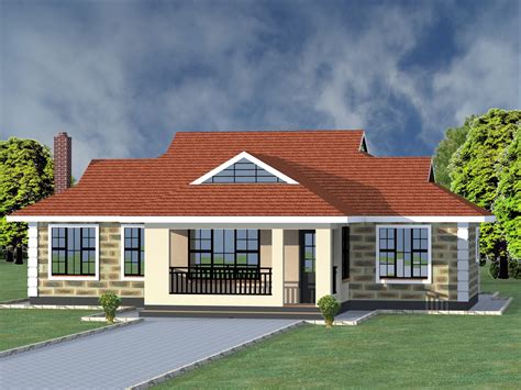 Beautiful bungalow design in Kenya | HPD consult