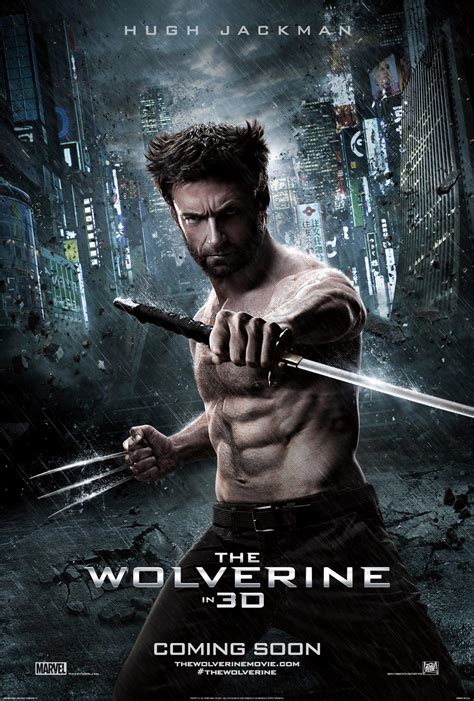 THE WOLVERINE Poster: Hugh Jackman as Logan