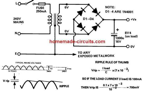 6v Dc Power Supply Circuit Diagram » Wiring Diagram