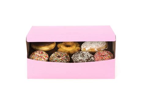 Pink Box Of Donuts