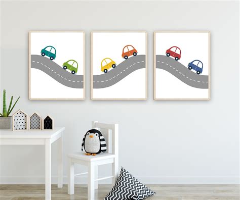 Car Printable Car Wall Art Car Art Print Boys Room Decor Boy Nursery ...