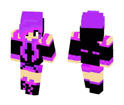 Download Enderman Girl Minecraft Skin for Free. SuperMinecraftSkins