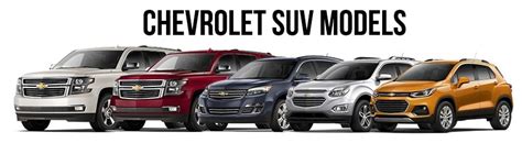 New Chevrolet Suv Models