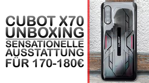 Cubot X70 Unboxing: 100MP + 120Hz + Helio G99 für unter 190€ - YouTube