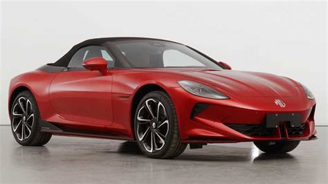 MG Cyberster Electric Roadster Design, Specs Leaked By The Chinese ...