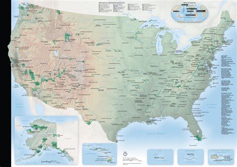 National Park Map Printable