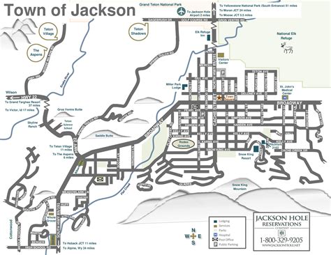 Jackson Hole Area Maps