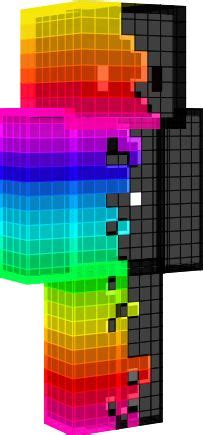 Minecraft Rainbow Skin