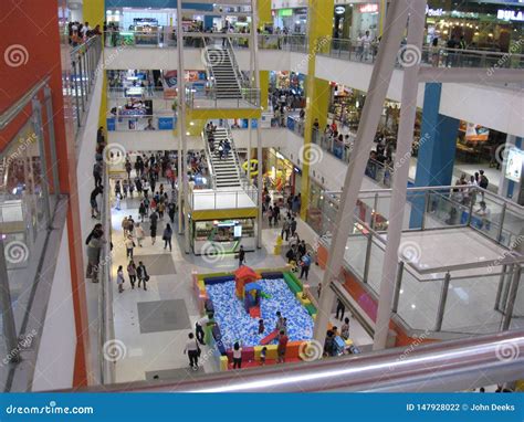 Inside SM City Mall, Calamba, Philippines Stock Photography ...