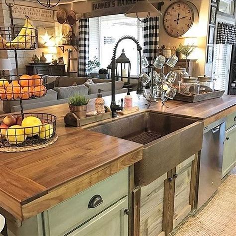 Cool Old Farmhouse Kitchen Decor Ideas