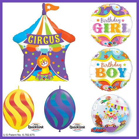 The Very Best Balloon Blog: Circus-Themed decoration for kids parties