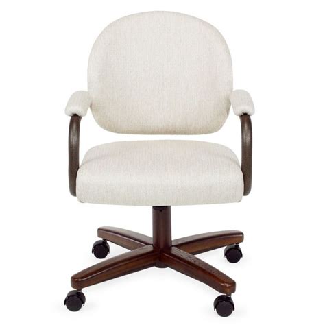 Chromcraft C363-946 metal swivel tilt caster arm chair | Casual dining ...