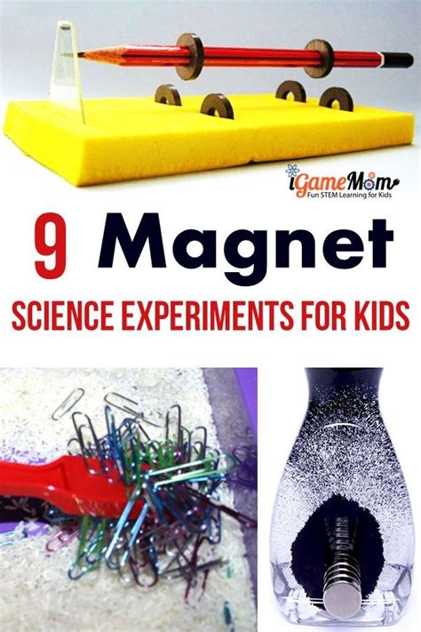 9 Science Experiments Explaining Magnetism for Kids