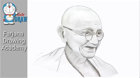 How To Draw A Gandhiji Step By Step at Drawing Tutorials