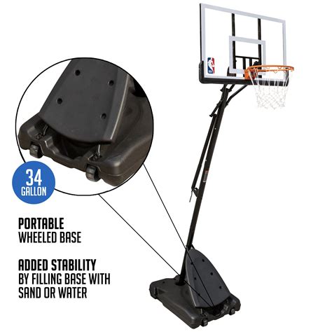 Spalding Nba Portable Basketball Hoop Parts List | Reviewmotors.co