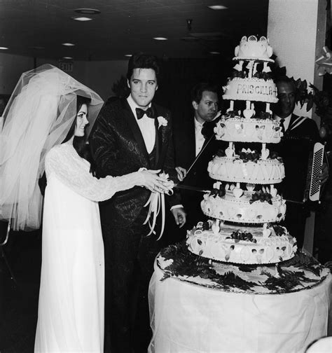 Elvis And Priscilla On Their Wedding Day Back In 1967 - Elvis Presley ...