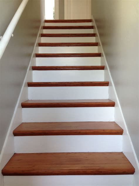 Painted risers | Stairs design, Painted stairs, Painted stair risers