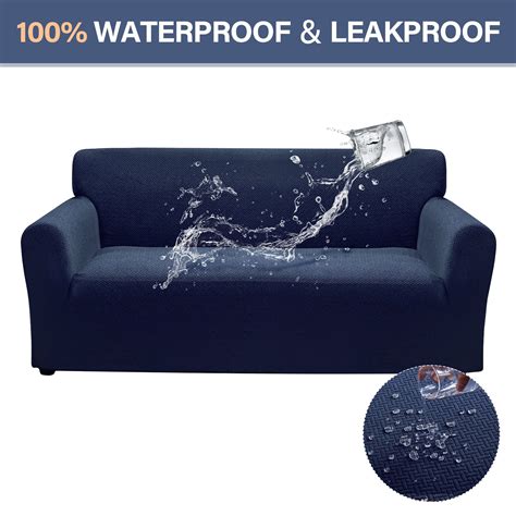 Waterproof Sofa Cover, Furniture Protector, Stretch Jacquard, Washable ...