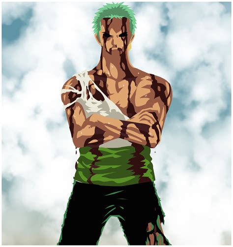 Sacrifice, Zoro Vector by AnnaHiwatari on DeviantArt