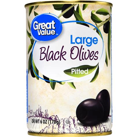 Store Brand Olives Large Pitted 6oz Can | Garden Grocer