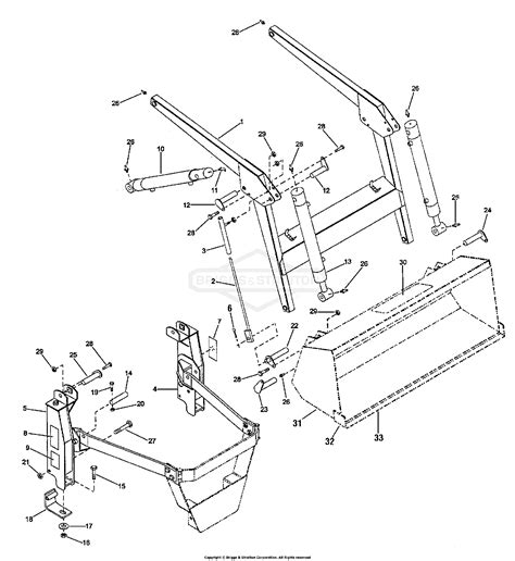 Simplicity 1692932 - Loader, Front End Parts Diagram for Loader, Front ...