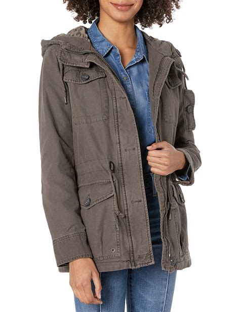 Levi's Women's Cotton Four Pocket Hooded Field Jacket