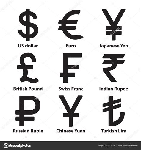 Fictional Currency Symbols