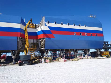 Three Modules of New Wintering Complex Built at “Vostok” Station in ...