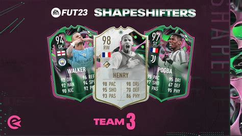 Shapeshifters Team 3: New Players & Icons In FIFA 23 | EarlyGame