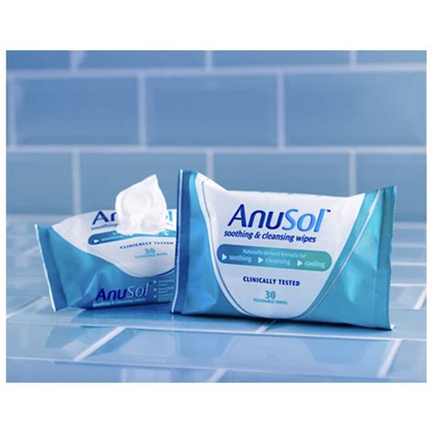 Anusol Soothing & Cleansing Flushable Wipes 30 Pack