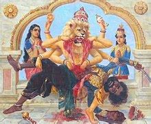 Ugra Narasimha Painting