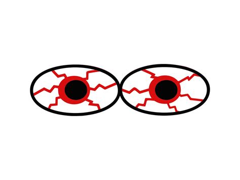 Eyes Svg Bloodshot Eyes Svg Eyes Clipart Red Eyes Cut File - Etsy Finland