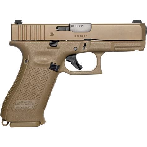 GLOCK 19 - G19X Gen5 NS 9mm Compact 17-Round Pistol | Academy