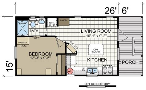 Park Model Homes Floor Plans - Good Colors For Rooms