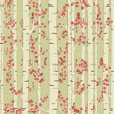 birch trees fabric - krs_expressions - Spoonflower