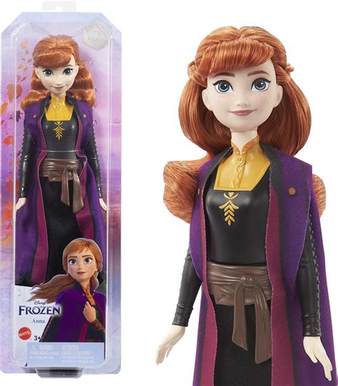 Disney Frozen Disney Princess Dolls, New for 2023, Anna Posable Fashion ...