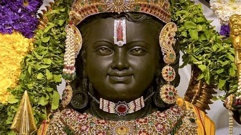 What are the ornaments worn by Ram Lalla idol in Ayodhya’s Ram Mandir ...